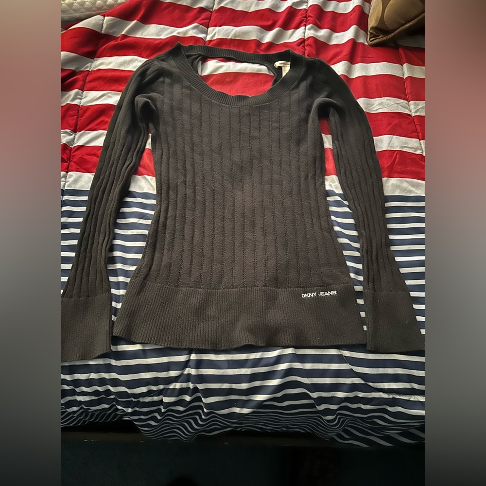 DKNY Black Sweater